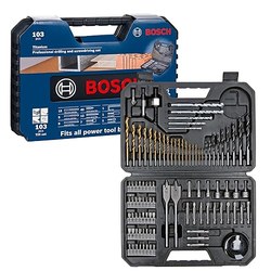 Bosch Professional 103-tlg. Bohrer- & Bit-Set Titanium Box