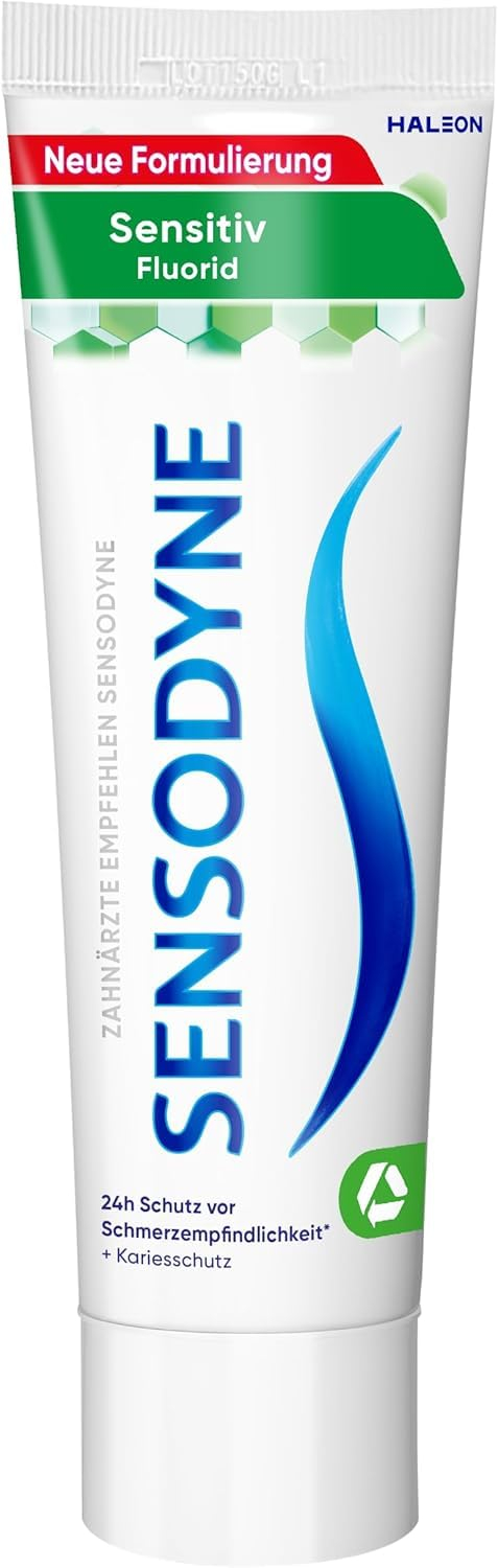 Sensodyne Sensitiv Fluorid Zahnpasta, 75ml für 2€ (-42%)