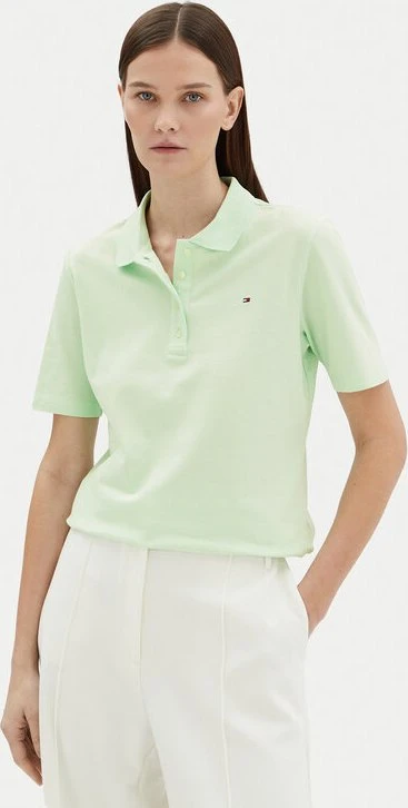 Tommy Hilfiger 1985 Poloshirt kurzarm opal green (Damen) für 21€ (-6%)