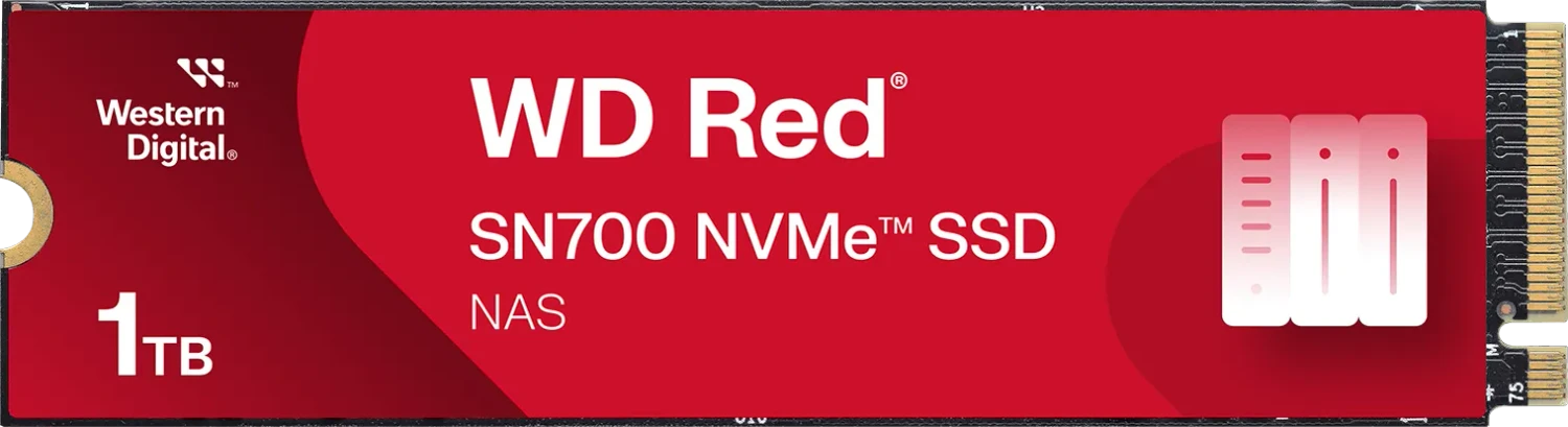 Western Digital Red SN700 NVMe NAS SSD – 1DWPD 1TB, M.2 2280 / M-Key / PCIe 3.0 x4 für 206€ (-29%)