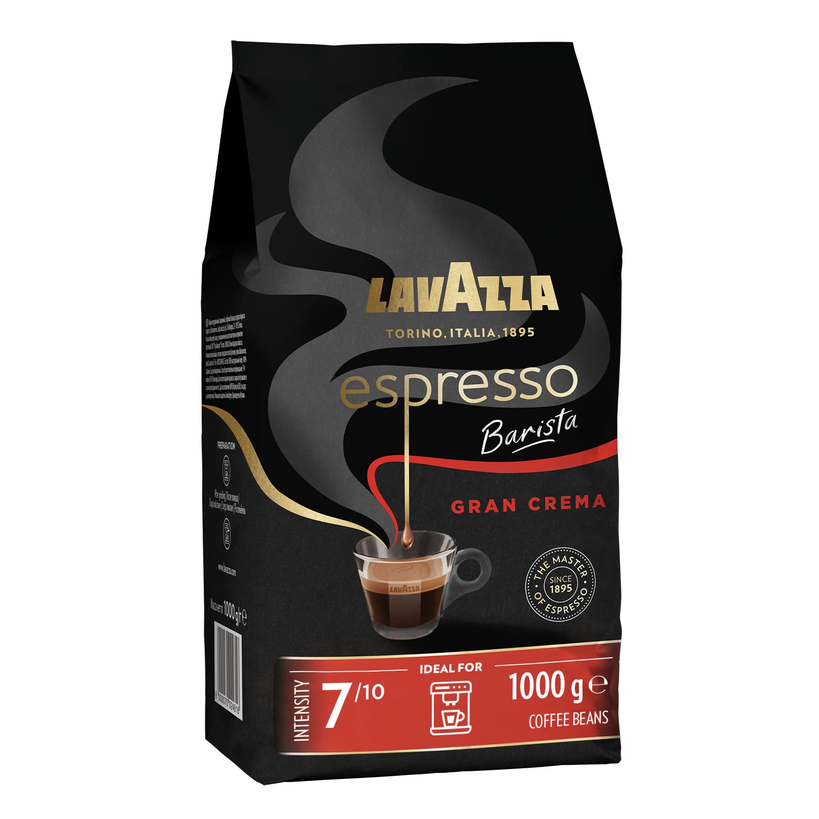Lavazza Kaffebohnen Barista Gran Crema, Trommelröstung! [/Sparabo] personalisiert für 14€ (-30%)