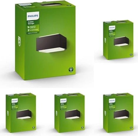 Philips myGarden Hedgehog Wandleuchte anthrazit für 17€ (-14%)