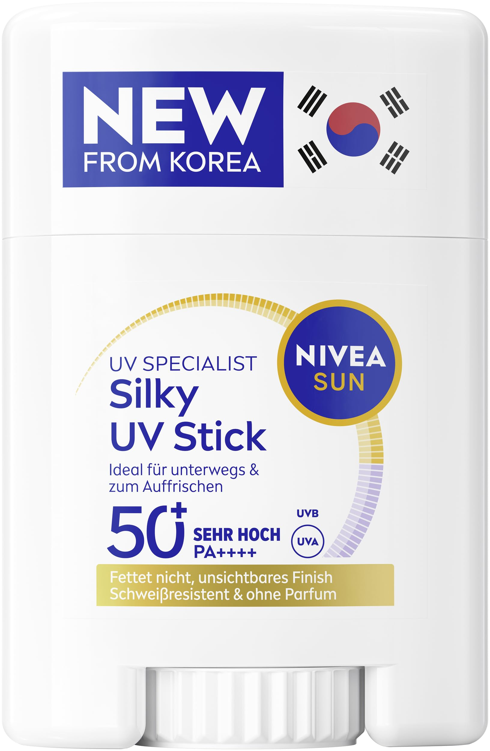 NIVEA SUN UV Stick LSF 50+ (15 g), ultraleichter Sonnenschutz für das Gesicht für 9€ (-38%)