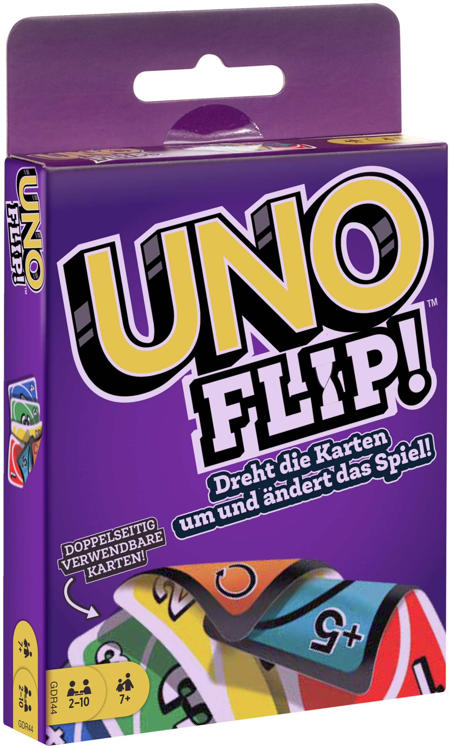 UNO FLIP! Kartenspiel, 2 – 10 Spieler ab 7 Jahren für 6€ (-33%)