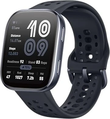 Amazfit Bip 6 Aktivitäts-Tracker schwarz für 68€ (-9%)
