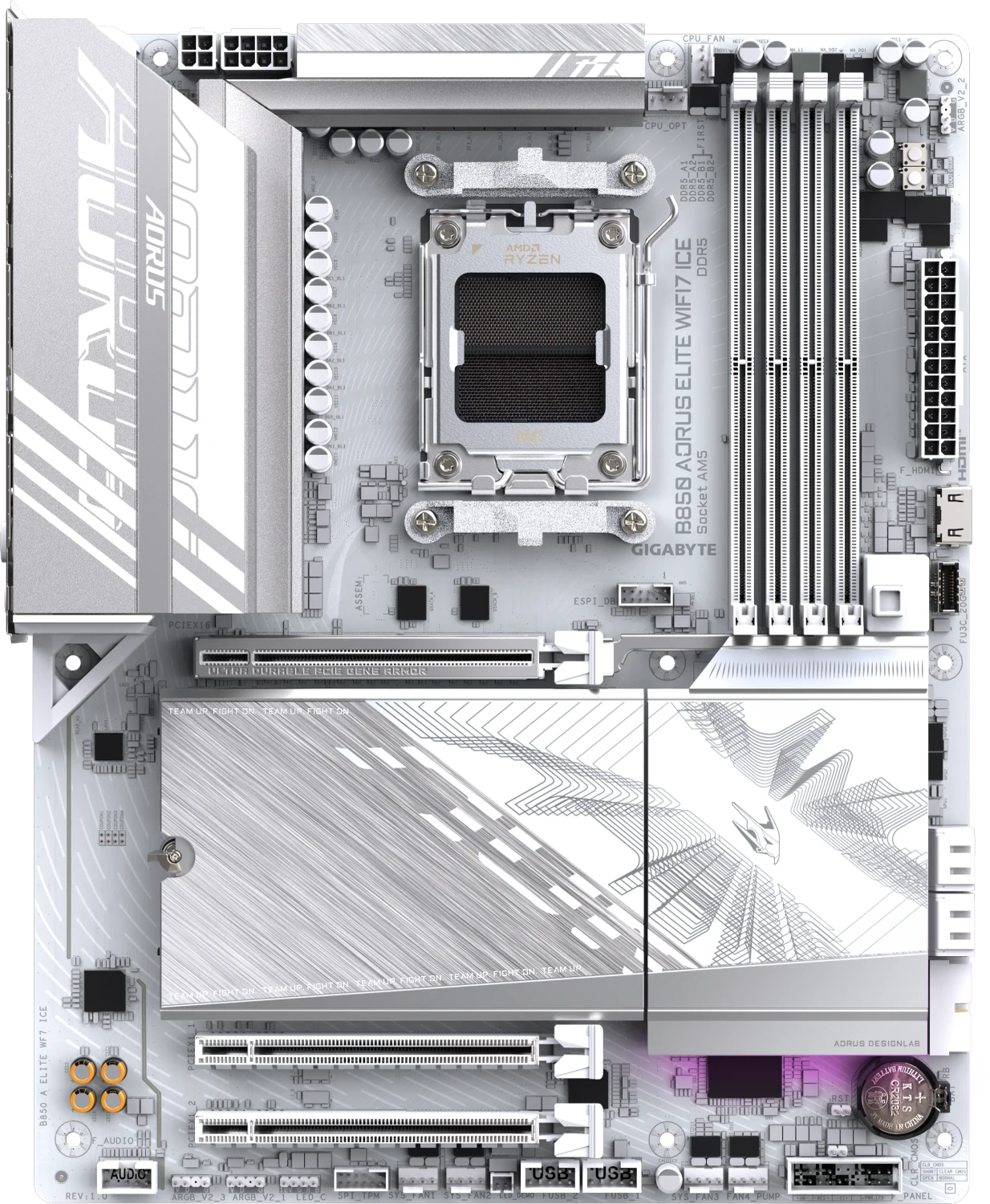 GIGABYTE B850 AORUS Elite WIFI7 ICE (AMD AM5) für 174€ (-12%)