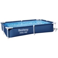 Bestway Steel Pro Frame Pool (221x150x43cm) für 48€ (-30%)