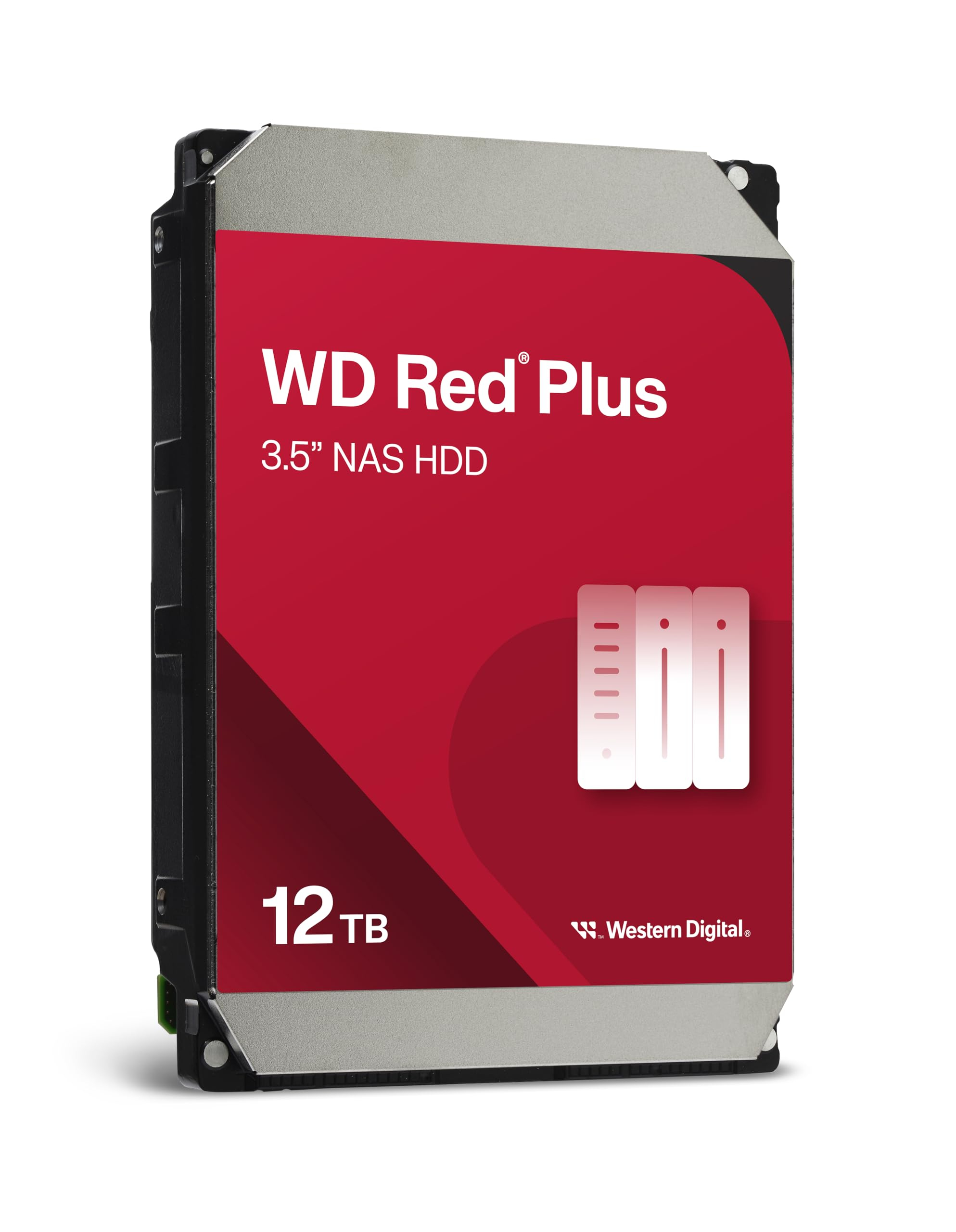 (Vorbestellung Amazon.de) WD Red Plus 12 TB NAS Interne Festplatte 3,5 Zoll – 7200 U/Min, SATA 6Gb/s, CMR, 512MB Cache für 292€ (-14%)