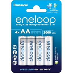 eneloop AA/Mignon NI-MH Akku (4er-Pack, 2.000 mAh) für 10€ (-38%)