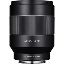 Samyang AF 50mm F1.4 Objektiv für Sony E (Vollformat, Autofokus, F1.4 Lichtstärke)