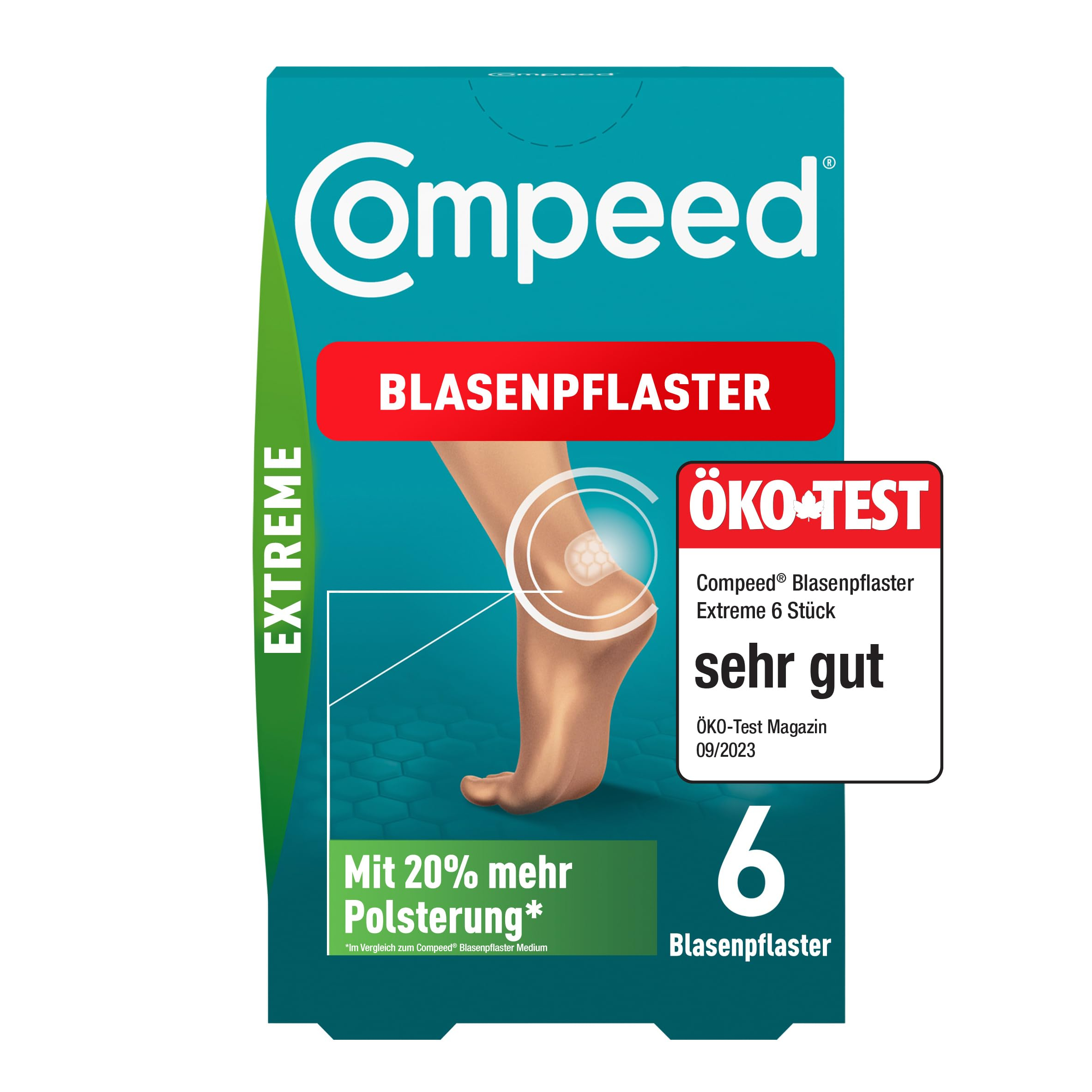 Compeed Blasenpflaster Extreme – Hydrokolloid-Pflaster 6 Stück für 5€ (-33%)