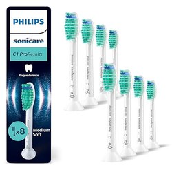 Philips Sonicare C1 ProResults Ersatzbürstenköpfe (8er-Pack, HX6018/87)