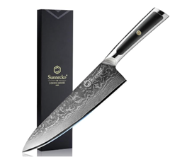 Sunnecko Damastmesser 20cm