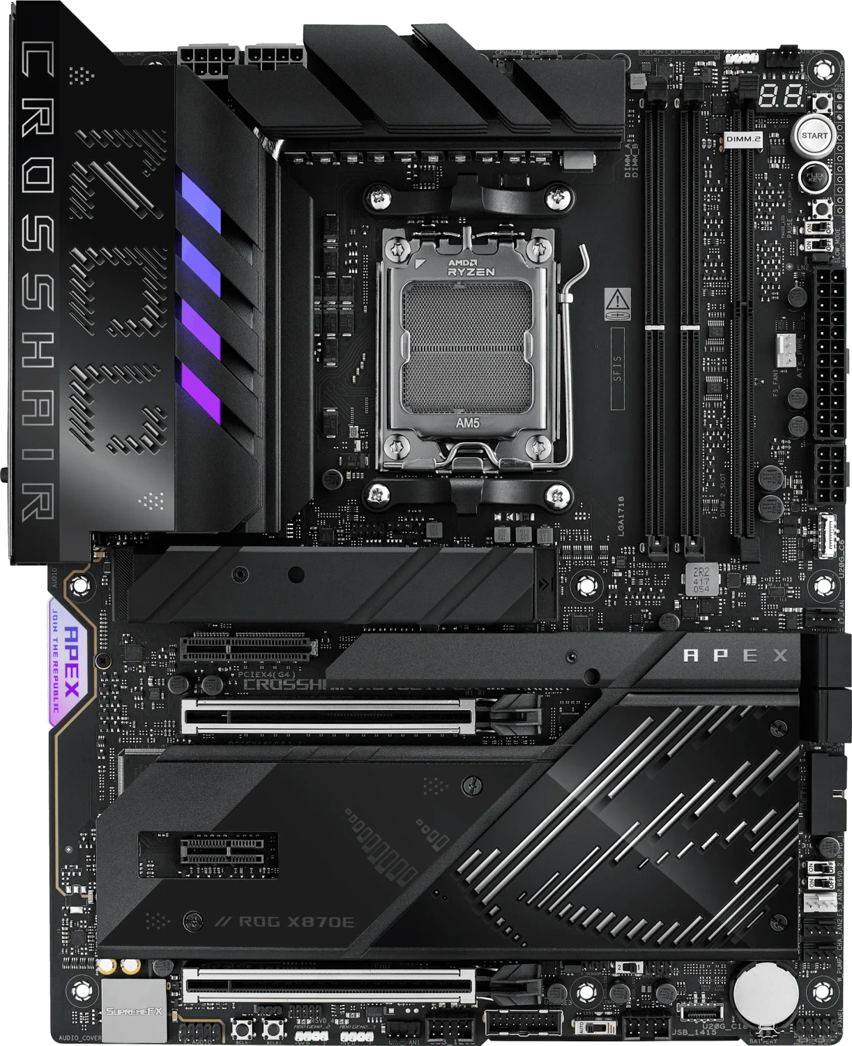 ASUS ROG Crosshair X870E Apex für 597€ (-8%)