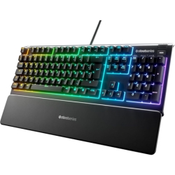 SteelSeries Apex 3 Gaming Tastatur (RGB, IP32 wassergeschützt) für 60€ (-24%)