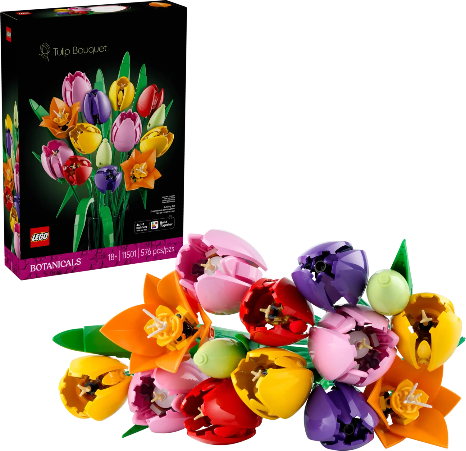 LEGO Botanicals – Tulpenstrauß für 40€ (-7%)