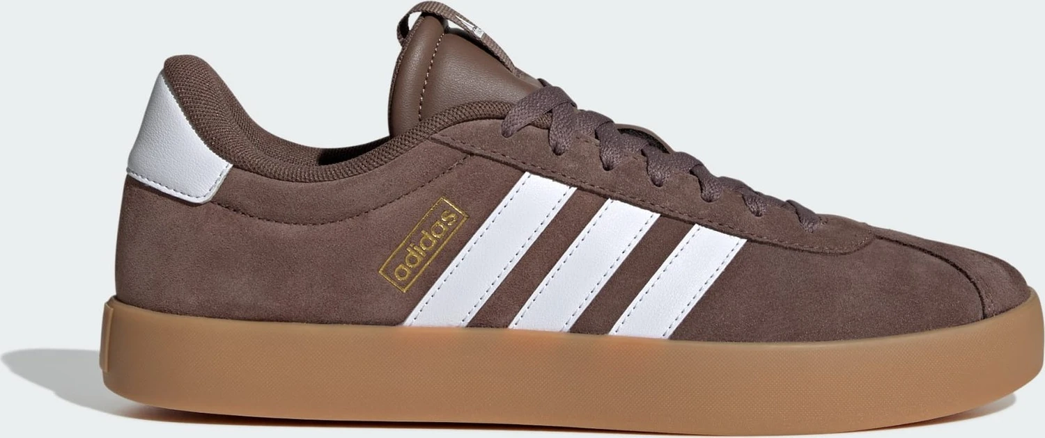 adidas VL Court 3.0 earth strata/cloud white/gold metallic für 35€ (-7%)