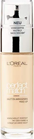 L’Oréal Perfect Match Foundation 2D/2W golden almond, 30ml für 10€ (-23%)