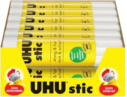 UHU Stic Klebestift, 252g (12x 21g) für 15€ (-14%)