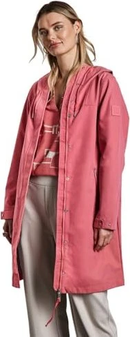Street One Parka mit Kapuze Mantel light coral pink (Damen) für 64€ (-8%)