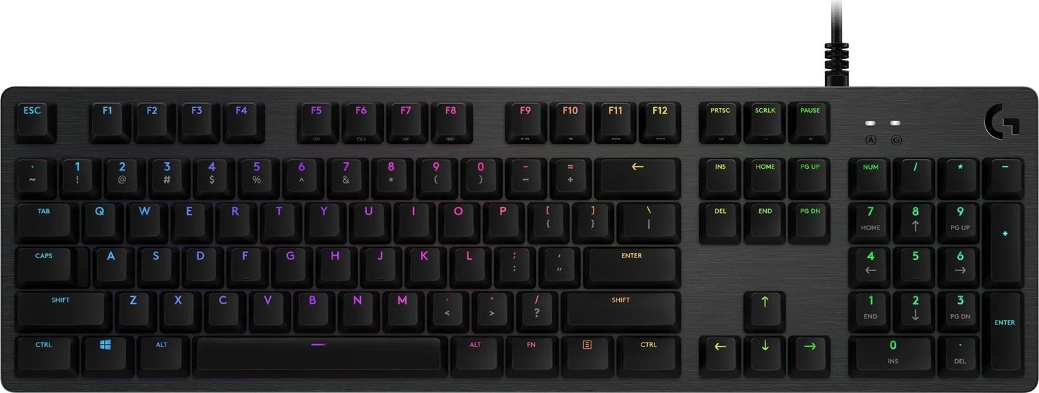 Logitech G512 Carbon, GX-BROWN, USB, DE für 80€ (-43%)