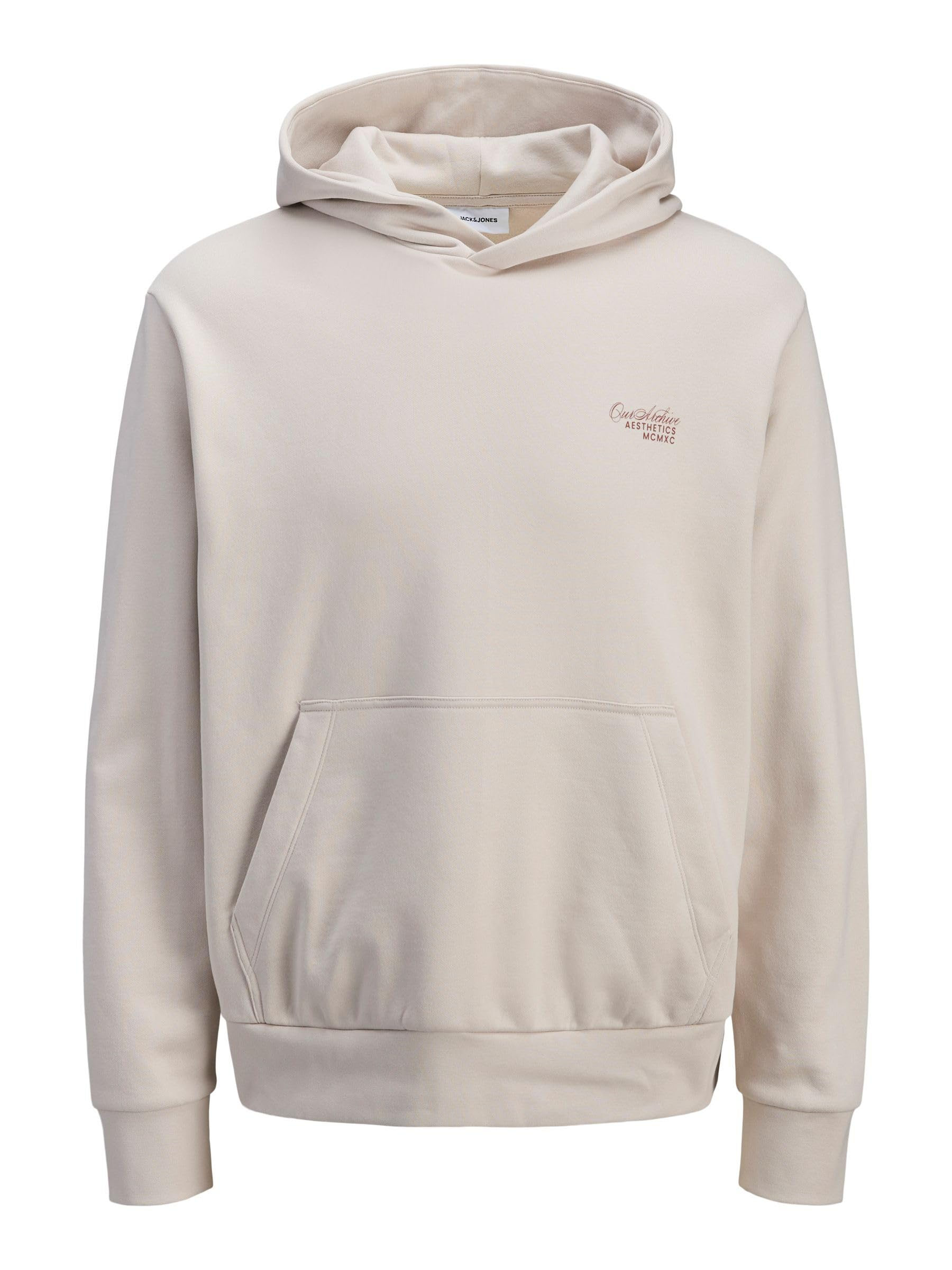 JACK & JONES Rückenprint Kapuzenpullover Gr. S für 25€ (-18%)