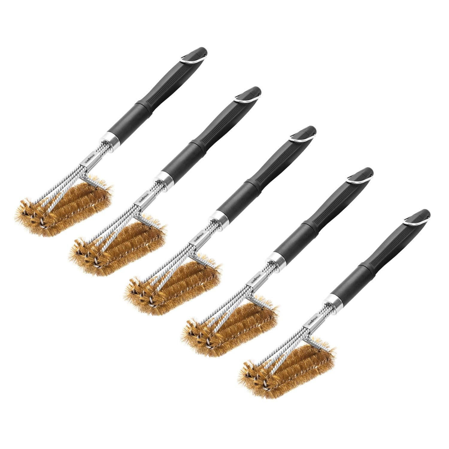 5X Grillfürst Premium Grillbürste mit Messing Borsten, 45 cm für 16€ (-66%)