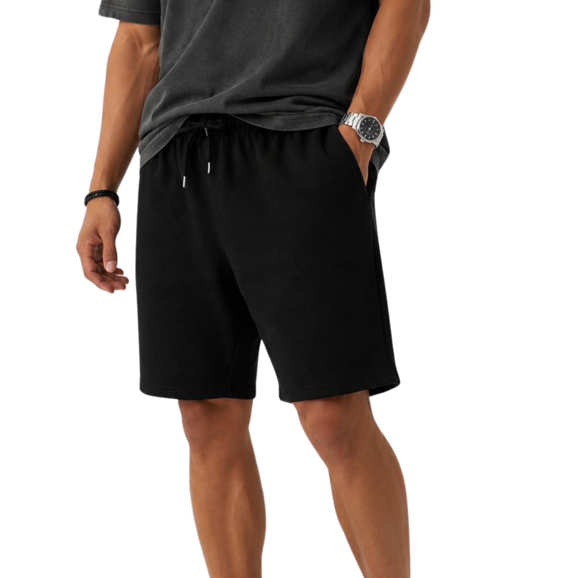 ROSS CAMP Herren Sportshorts aus Baumwolle – verschiedene Farben für 9€ (-37%)