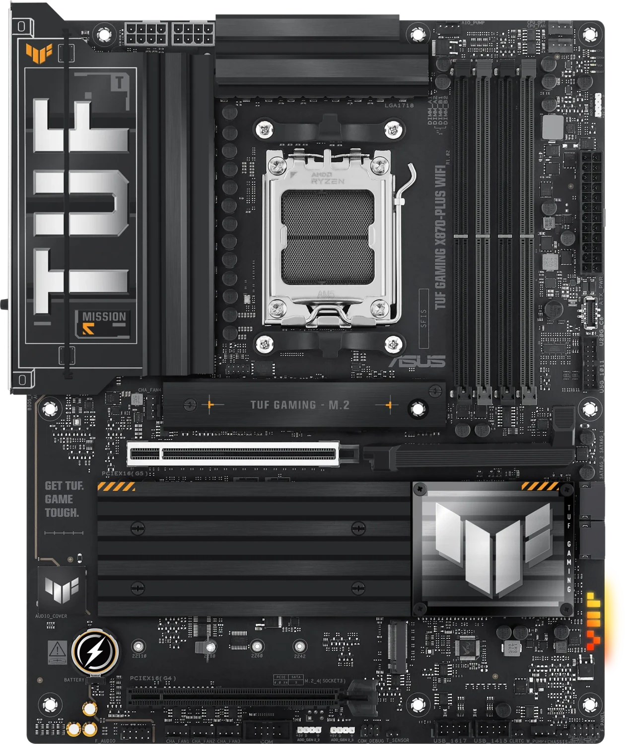 ASUS TUF Gaming X870-Plus WIFI (AMD AM5) für 220€ (-6%)