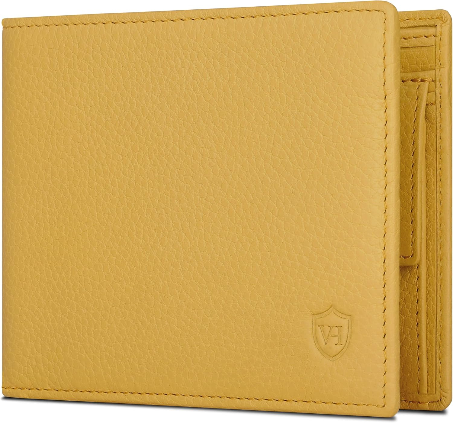 VON HEESEN Leder Geldbörse RFID Schutz I Echtleder verschieden Farben (Siehe Beschreibung) für 15€ (-72%)