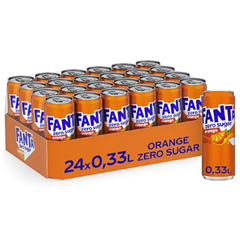 Fanta Zero Orange (24 x 330 ml Dosen)
