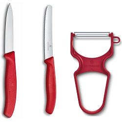 Victorinox Swiss Classic Gemüsemesser-Set (3-teilig, Edelstahl, spülmaschinenfest) für 11€ (-56%)