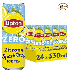 Lipton Ice Tea Sparkling Lemon Zero (24 x 0,33 l)