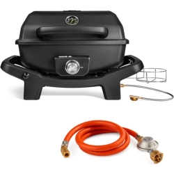 BURNHARD 1-Brenner Gasgrill WAYNE JR. inkl. Haube & Adapter