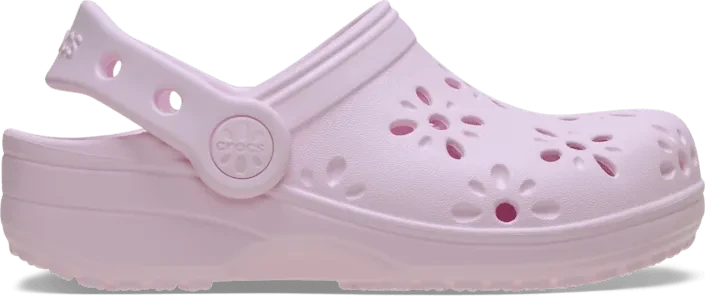 Crocs Classic Floral Cut-Out pink milk (Junior) für 14€ (-7%)