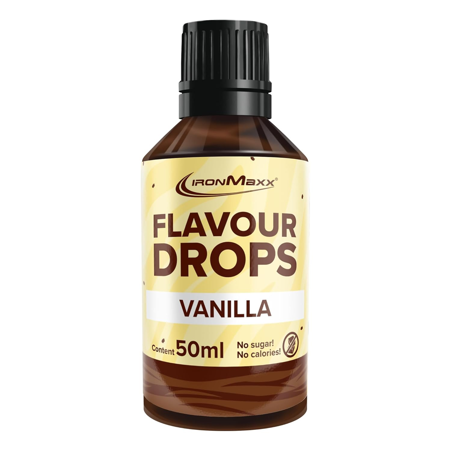 IronMaxx Flavour Drops – Vanilla 50ml für 3€ (-32%)