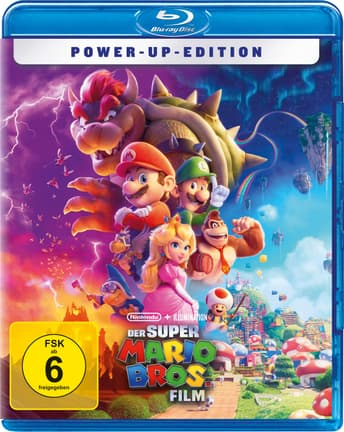 Der Super Mario Bros. Film (Blu-ray) Müller (Filialabholung) oder 8,05€ Amazon für 8€ (-38%)