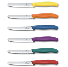 Victorinox Swiss Classic Frühstücksmesser (6-teilig, Wellenschliff) für 22€ (-23%)