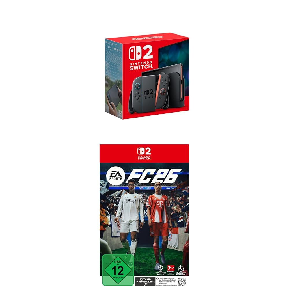 (Bundle) Nintendo Switch 2 + EA SPORTS FC 26 Standard Edition Switch 2 bei Amazon für 445€ (-7%)