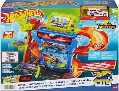 Mattel Hot Wheels City Tunnel Twist Waschanlage Let’s Race Netflix für 25€ (-11%)