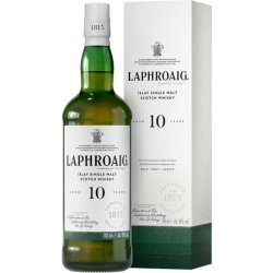 Laphroaig 10 Jahre Islay Single Malt Scotch Whisky für 27€ (-31%)