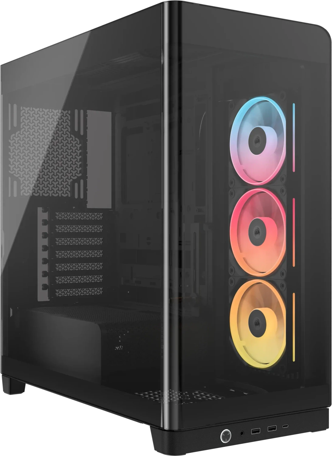 Corsair FRAME 4500X LX-R RGB, schwarz, Glasfenster für 145€ (-6%)