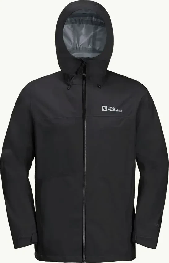 Jack Wolfskin Highest Peak 3L Funktionsjacke schwarz (Herren) für 72€ (-10%)