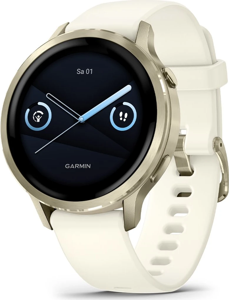 Garmin Venu 4S lunar gold/bone für 399€ (-5%)
