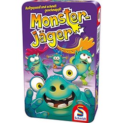 Schmidt Monsterjäger Reisespiel (Metalldose)