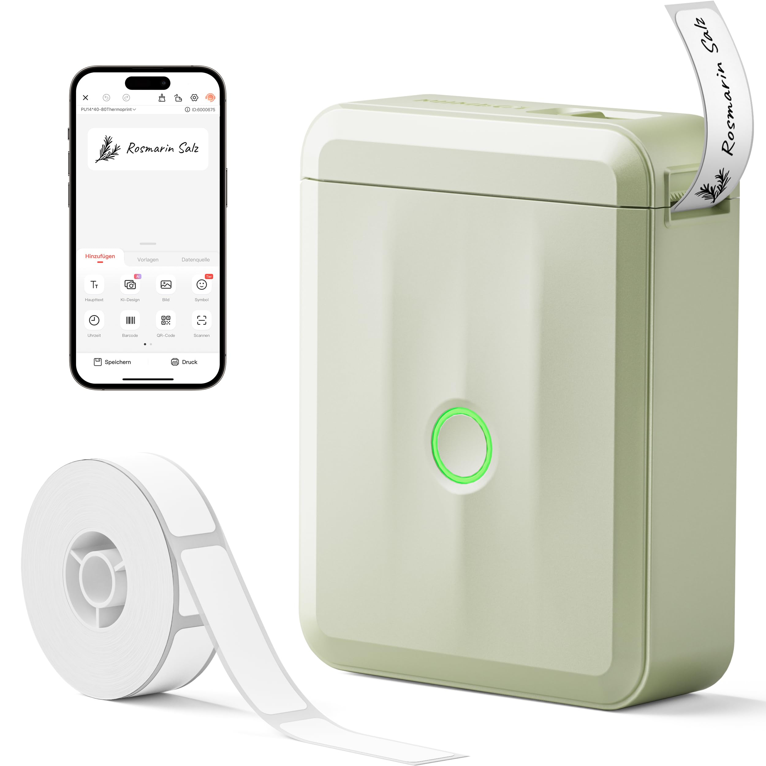 NIIMBOT D110 Bluetooth Etikettiergerät für 10€ (-44%)