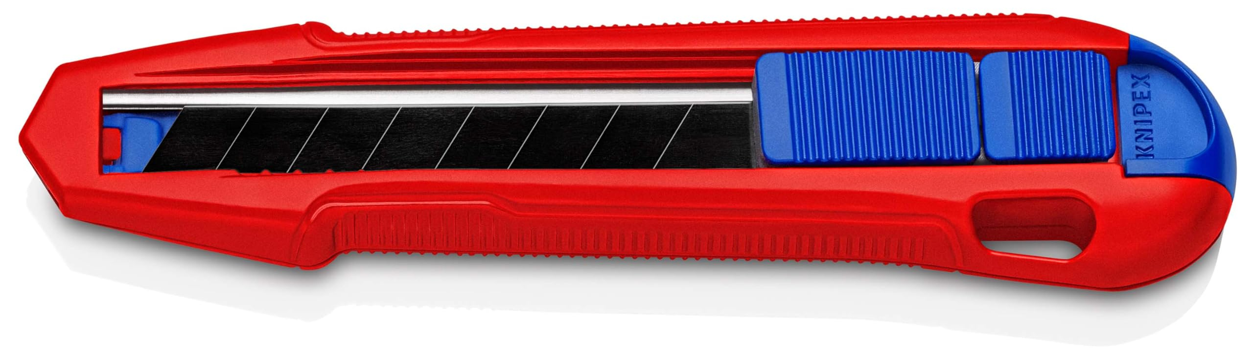 KNIPEX CutiX Magnesium-Cuttermesser/Teppichmesser mit Stabilisierungsschiene 90 10 165 BK – erforderlich für 16€ (-28%)