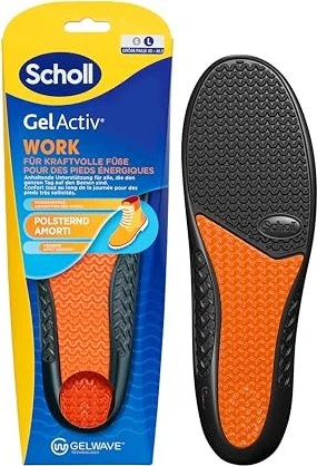 Scholl GelActiv Work L Einlegesohlen für 9€ (-12%)