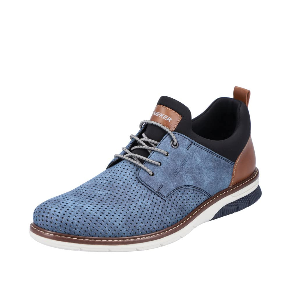 Rieker Herren Slip-On Sneaker 14450, Männer Halbschuhe blau 40-45 für 32€ (-47%)