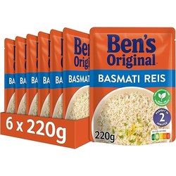 Ben’s Original Express Reis Basmati 6x 220g